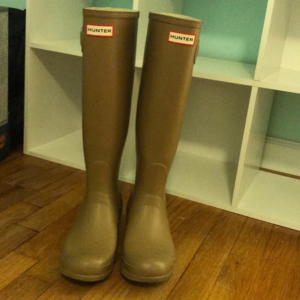 Tan Hunter Boots!